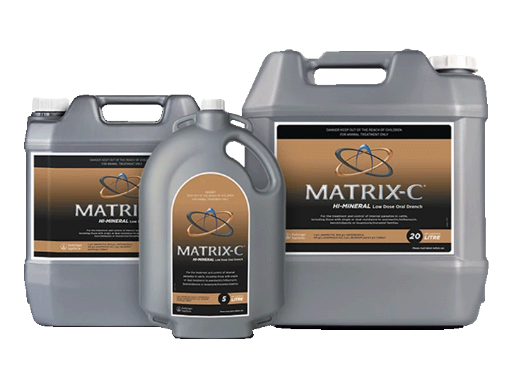 Matrix C the ultimate triple-combination drench for effective parasite management in cattle